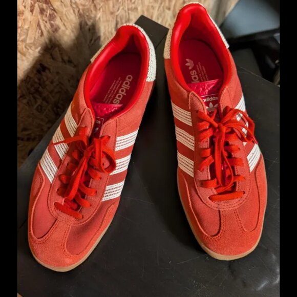 Adidas Originals Gazelle in Scarlett Wonder White Gum - Womens 10 - Picture 4 of 7